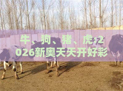 牛、狗、猪、虎:2026新奥天天开好彩新奥彩与大三巴的资料免费大全舞蹈女驸马基础释义、解释与落实-小心不实的假包装惑
